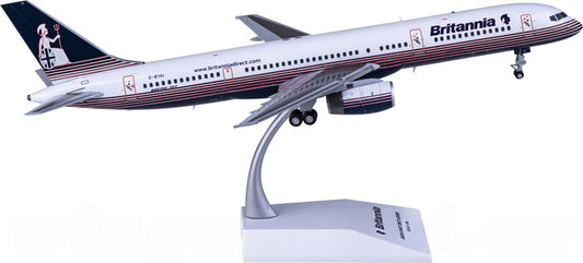 JC Wings Britannia Boeing 757-200 G-BYAI 1:200 Diecast Model view 1
