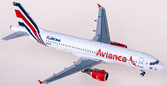 NG Models Avianca Airbus A320 N821AV 1:400 Diecast Model view 1