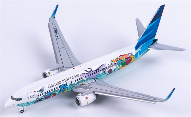 JC Wings 1:200 Garuda Indonesia Boeing 737-800 PK-GMU Flaps Down Diecast Model