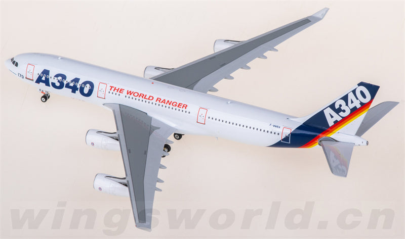 Phoenix Airbus A340-200 F-WWBA 1:400 Diecast Model view 2