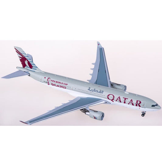 NG Models Qatar Airbus A330-200 A7-ACS 1:400 Aircraft Pre-built  Airliner Model Display