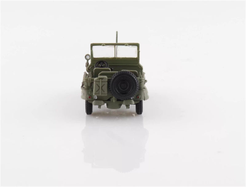 HOBBY MASTER US 1/4 ton Military Vehicle US 3rd Army 1945 Gen. George Patton 1:72 Tank Pre-built Model