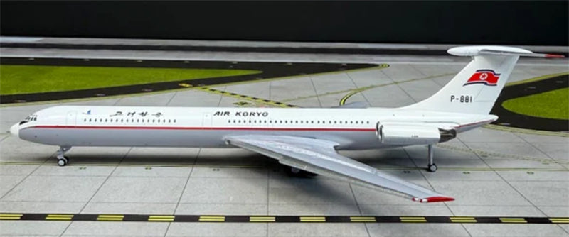 Phoenix 1:400 Air Koryo Ilyushin IL-62M P-881  DIECAST Model