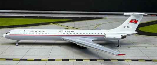 Phoenix 1:400 Air Koryo Ilyushin IL-62M P-881  DIECAST Model