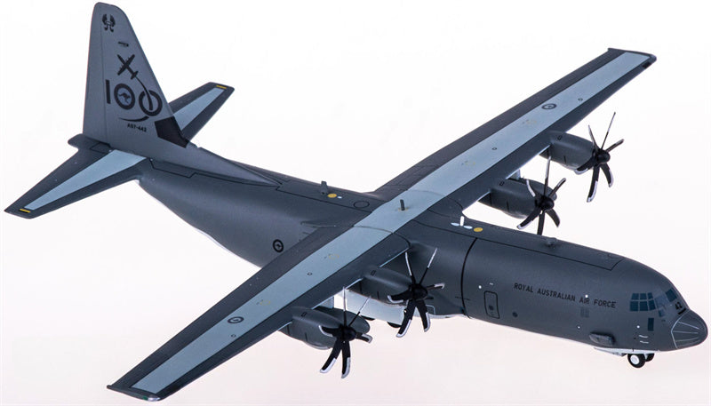 Geminijets RAAF Lockheed C-130J Super Hercules A97-442 1:200 Diecast Model view 1