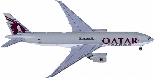 NG Models Qatar Cargo Boeing 777F A7-BFZ 1:400 Diecast Model view 1