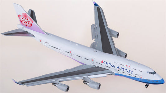 JC Wings China Airlines Boeing 747-400 B-18215 Flaps Down 1:400 Diecast Model view 1