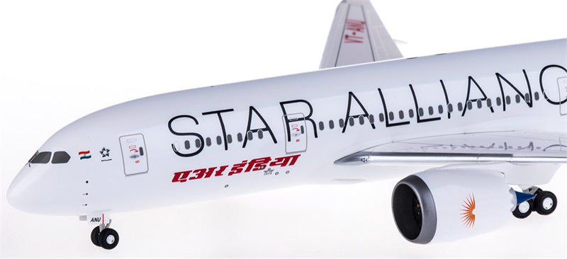 Hogan Air India Boeing 787-8 VT-ANU Star Alliance Ground Status 1:200 ABS Model view 3
