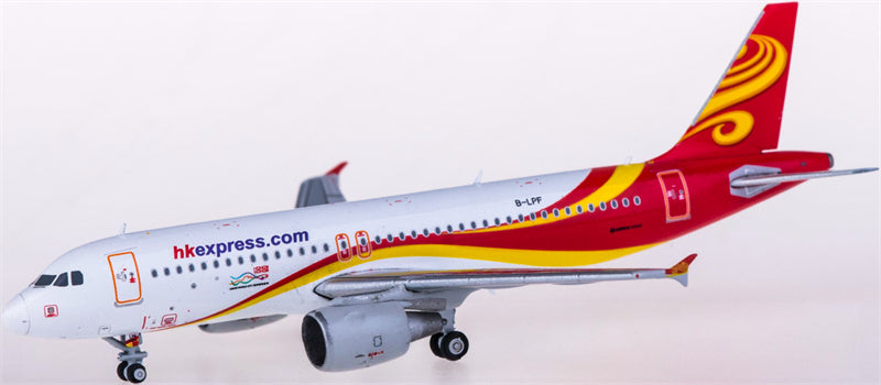 JC Wings HK Express Airbus A320 B-LPF 1:400 Diecast Model view 1
