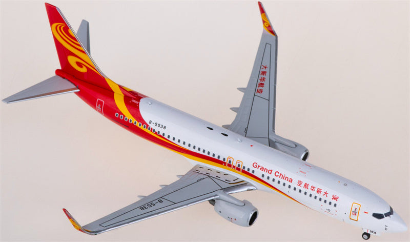 NG Models Grand China Air Boeing 737-800 B-5538 1:400 Diecast Model view 1