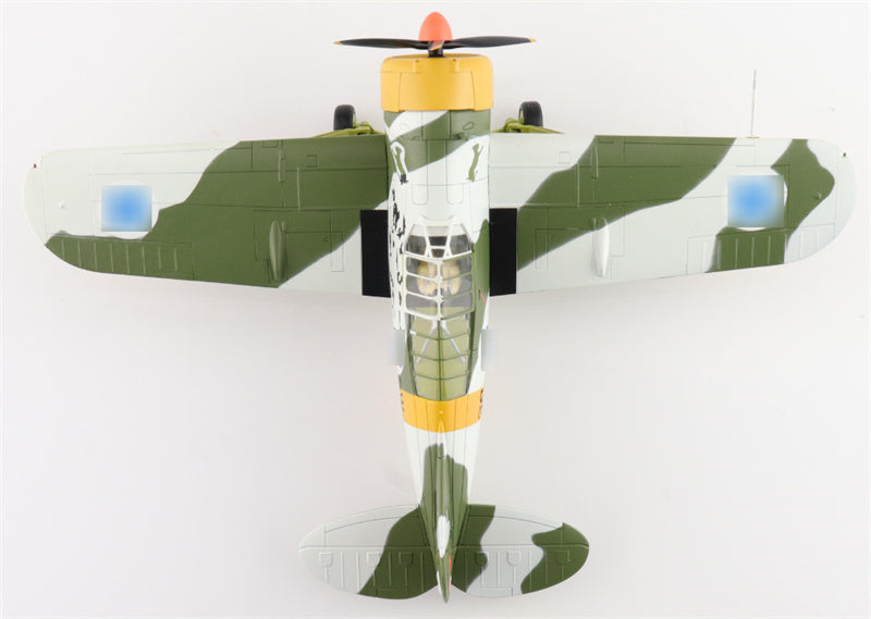 HOBBY MASTER Brewster Model 239 Buffalo (winter scheme) BW364 3/LeLv 24 flown by WO Ilmari Juutilainen March 1942 0.075 Aircraft Pre-built Model