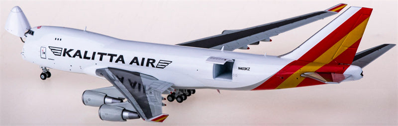 JC Wings Kalitta Air Boeing 747-400F N403KZ Interactive 1:400 Diecast Model view 2