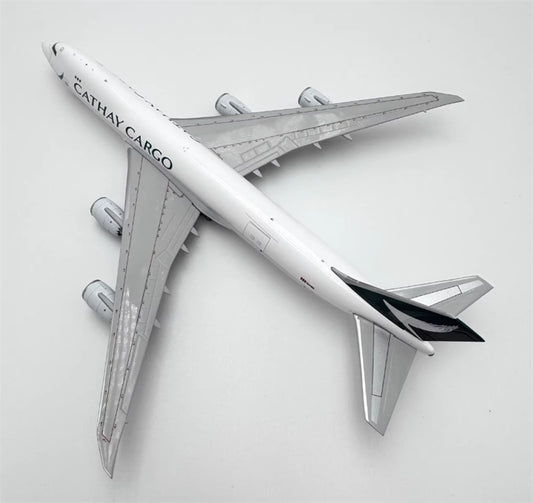 YY Wings Cathay Pacific Cargo for Boeing 747-8F B-LJN 1:400 Airplane Pre-built  Airliner Model Display