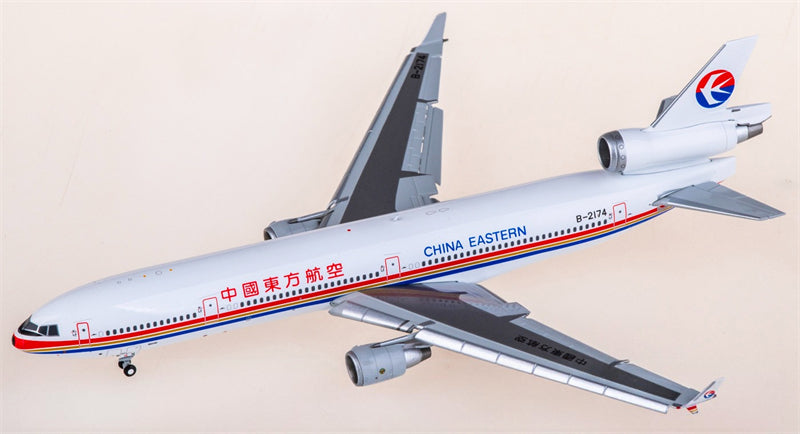 HX Models 1:400 China Eastern McDonnell Douglas MD-11F B-2174 Flaps down Model