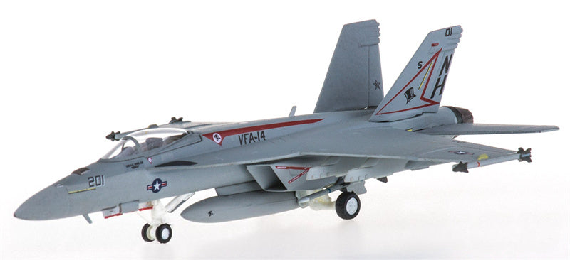 Hogan F/A-18E Super Hornet VFA-14 Tophatters NH201 1:200 Diecast Model view 1
