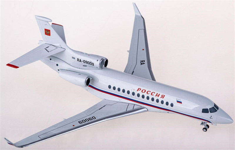 NG Models Russia State Transport Company Dassault Falcon 7X RA-09009 1:200 Diecast Model view 1