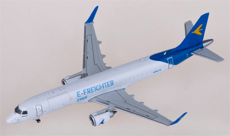 JC Wings Embraer ERJ-190F E-Freighter N986TA 1:400 Diecast Model view 1