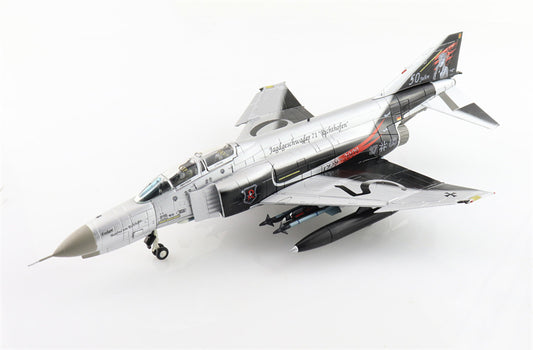 HOBBY MASTER F-4F Phantom II JG-71 50th Anniversary 37+03 Luftwaffe 2009 1:72 Aircraft Pre-built Model
