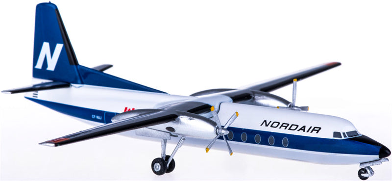 AeroClassics Nordair Fokker F-27 CF-NAJ 1:200 Diecast Model view 1
