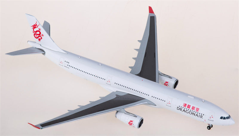 JC Wings Dragonair Airbus A330-300 B-HYA 1:400 Diecast Model view 3