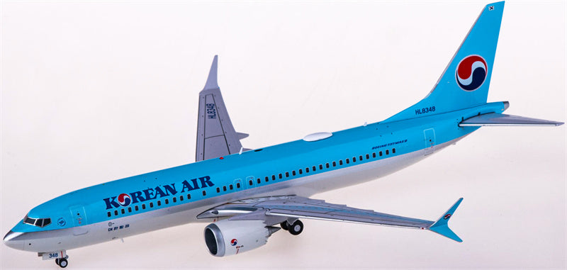 JC Wings Korean Air Boeing 737 MAX 8 HL8348 1:200 Diecast Model view 3