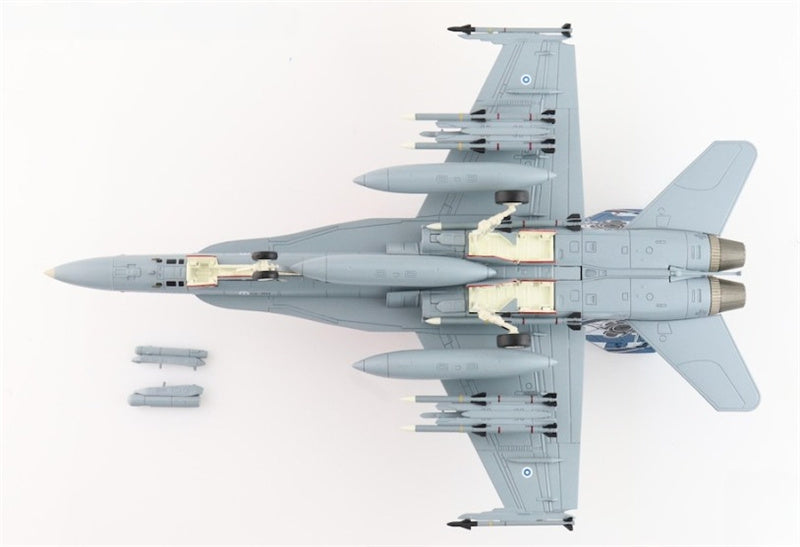 Hobby Master F/A-18C Finnish Ari Force RIAT 2023 HN-411 Finnish Air Force RAF Fairford July 2023 1:72 Airplane Pre-built Model