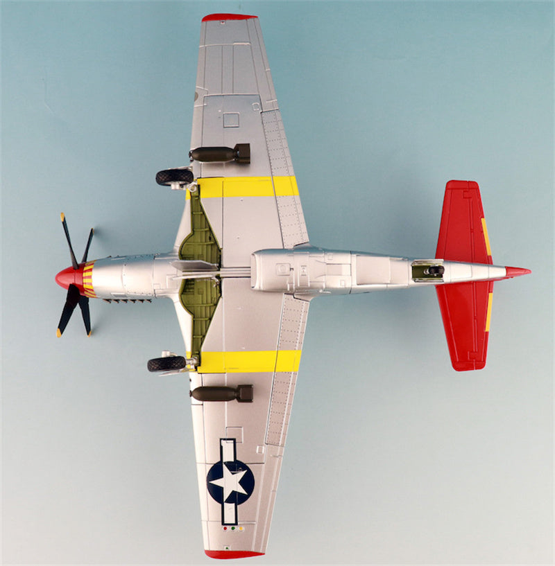 HOBBY MASTER P51C Mustang USAAF Alice-Jo flown by Pilot Capt. Wendell Pruitt 302nd FS Ramitelli Italy 1944 0.075 Aircraft Pre-built Model