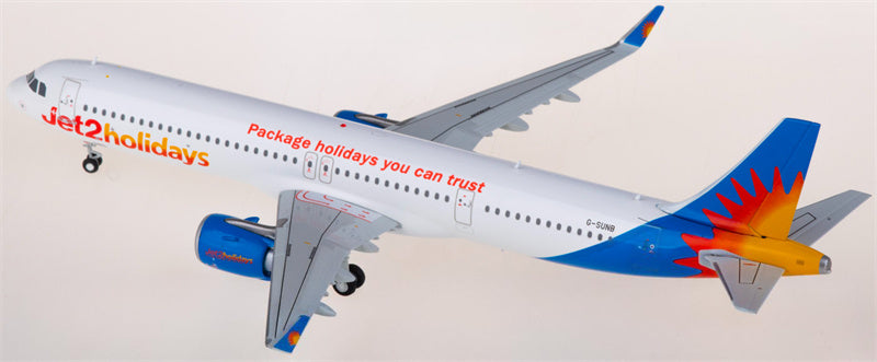 Geminijets Jet2 Airbus A321neo G-SUNB 1:200 Diecast Model view 2