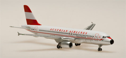 Herpa Austrian Airlines for Airbus A320 OE-LBP 1:500 Airplane Pre-built  Airliner Model Display