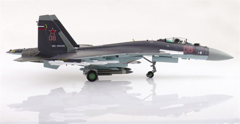 HOBBY MASTER Suchoi Su35S Flanker E Red 08/RF-93648 Russian Air Force Zhuhai Jinwan Airport 2014 1:72 Aircraft Pre-built Model