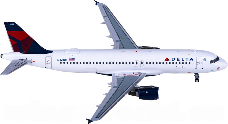 NG Models Delta Air Lines Airbus A320 N320US 1:400 Diecast Model view 2