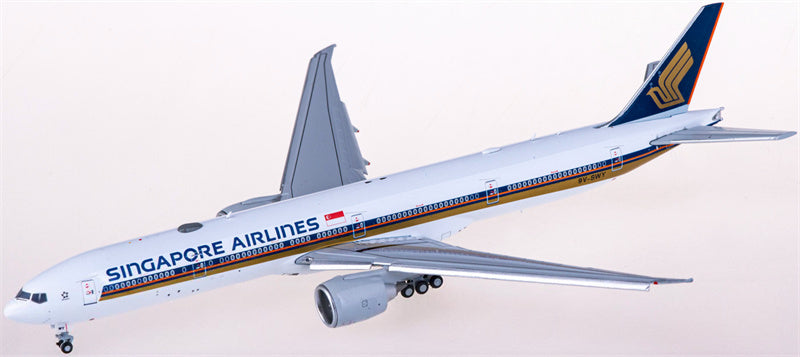 JC Wings Singapore Airlines Boeing 777-300ER 9V-SWY Flaps Down 1:400 Diecast Model view 1