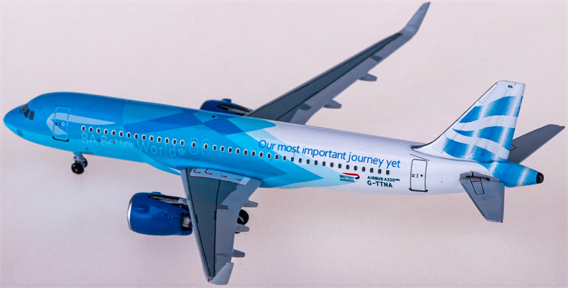 AeroClassics British Airways Airbus A320 G-TTNA 1:400 Diecast Model view 2