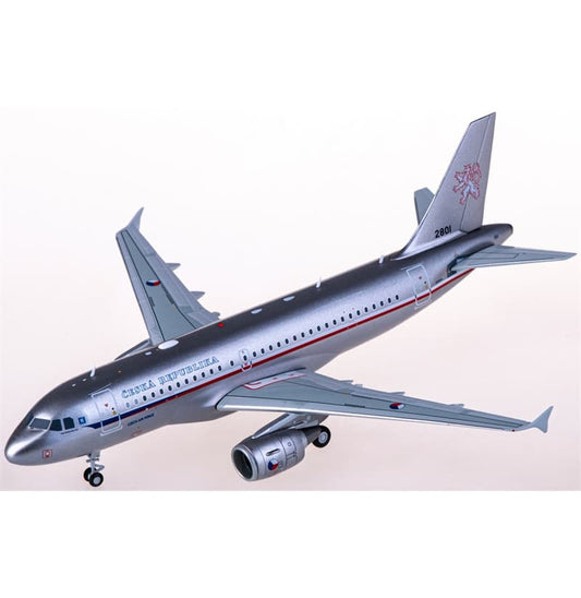 JC Wings Czech Air Force Airbus A319 2801 1:200 Aircraft Pre-built  Airliner Model Display