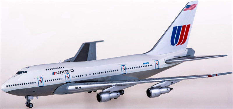 JC Wings United Airlines Boeing 747SP N538PA 1:400 Diecast Model view 1