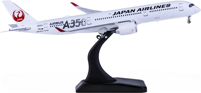 JC Wings Japan Airlines for Airbus A350-900XWB JA02XJ 1:400 Airplane Pre-built  Airliner Model Display