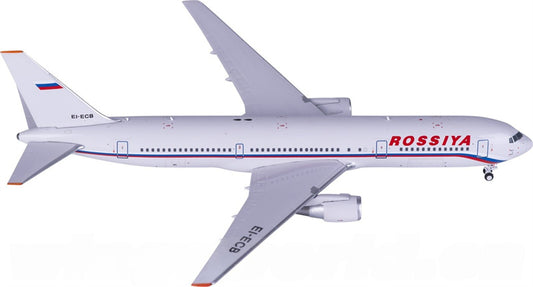 Z2MODEL Rossiya Boeing 767-300 EI-ECB 1:400 Diecast Model view 1
