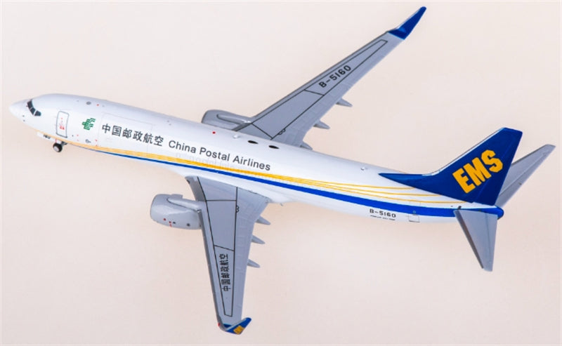 NG Models China Postal Airlines for Boeing 737-800BCF B-5160 1:400 Aircraft Pre-built  Airliner Model Display