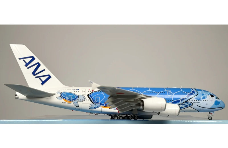 SQ Wings 1:200 ANA A380 JA381A Flaps down DIECAST Model