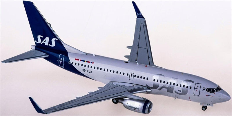 JC Wings SAS Boeing 737-700 SE-RJX 1:200 Diecast Model view 1