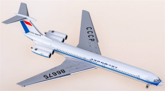 Phoenix Aeroflot Ilyushin IL-62M CCCP-86675 1:400 Diecast Model view 1