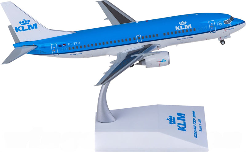 JC Wings KLM Boeing 737-300 PH-BTD 1:200 Diecast Model view 2
