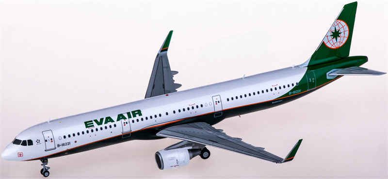 JC Wings EVA Air Airbus A321 B-16221 1:200 Diecast Model view 4
