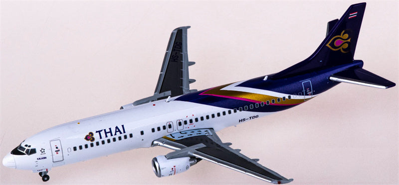 JC Wings Thai Airways Boeing 737-400 HS-TDG 1:400 Diecast Model view 1