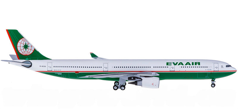 AeroClassics EVA Air for Airbus A330-300 B-16336 1:400 Airplane Pre-built  Airliner Model Display