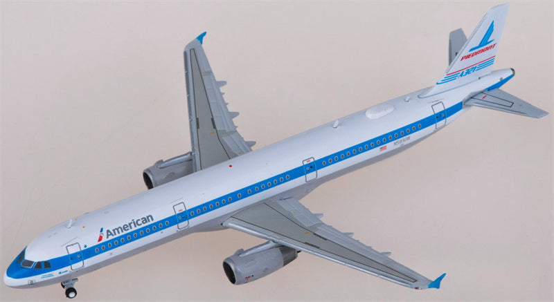 Geminijets American Airlines Airbus A321 N581UW 1:400 Diecast Model view 3