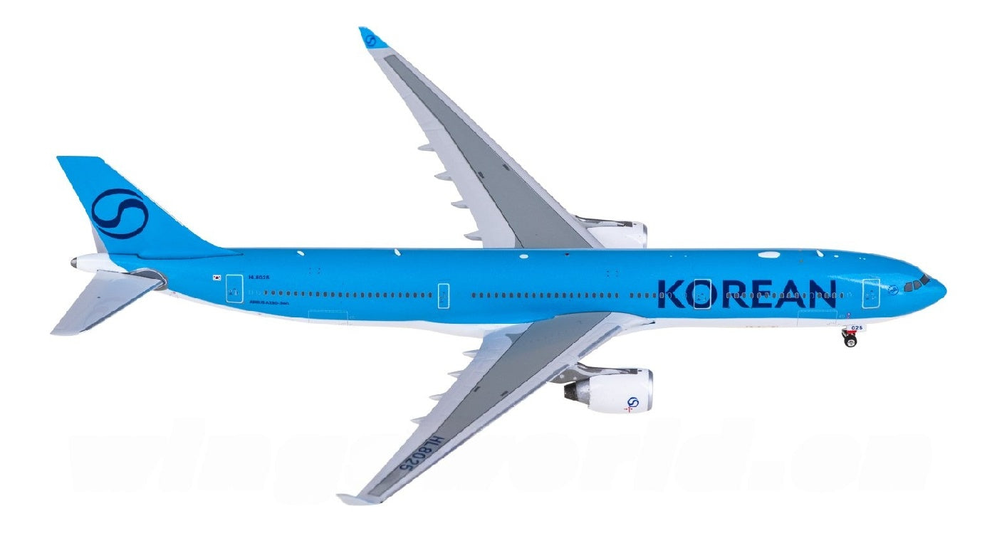 Phoenix 1:400 Korean Air Airbus A330-300 HL8025  DIECAST Model