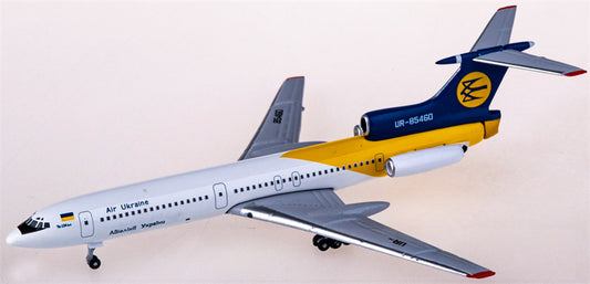 AeroClassics Air Ukraine Tupolev Tu-154 UR-85460 1:400 Diecast Model view 1