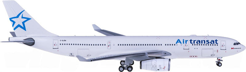 NG Models Air Transat for Airbus A330-200 C-GJDA 1:400 Airplane Pre-built  Airliner Model Display