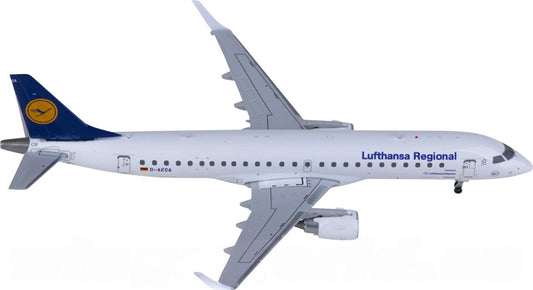 JC Wings Lufthansa Embraer ERJ-190LR D-AECA 1:400 Diecast Model view 1